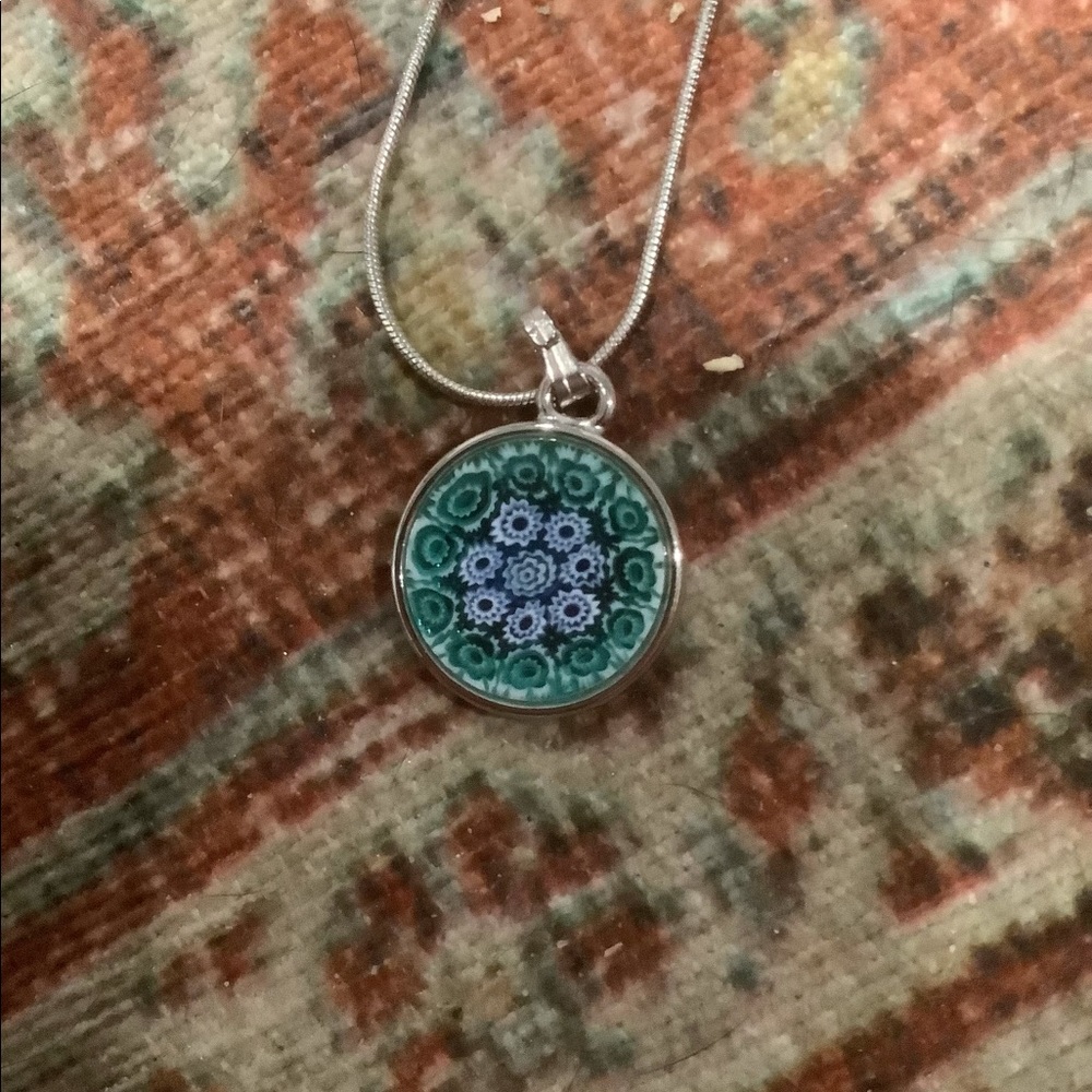 Genuine Murano glass made in Italy necklace.